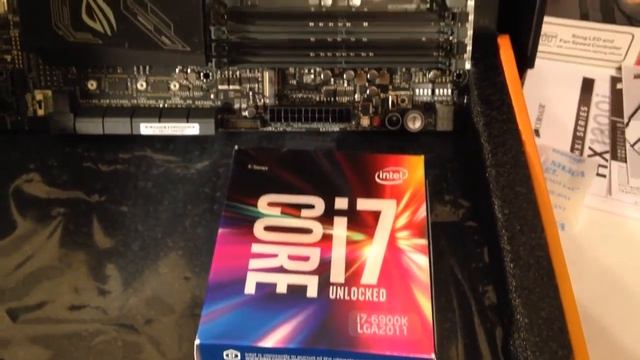 Custom Painted Corsair Carbide Series Air 540 Broadwell-E 6900K Build смотреть онлайн