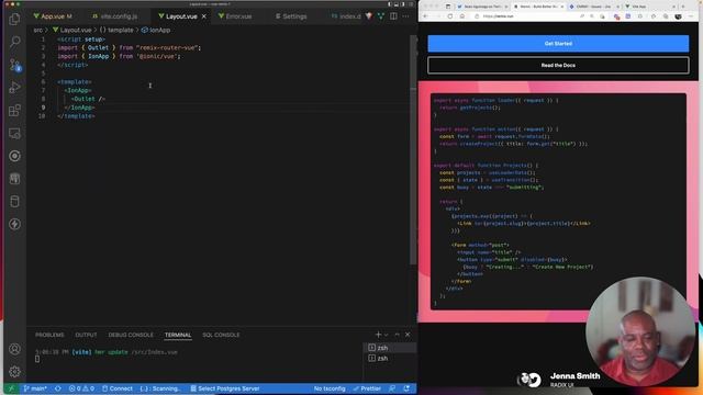 Working With Remix Router In A Vue Application with Ionic Framework UI Components смотреть онлайн