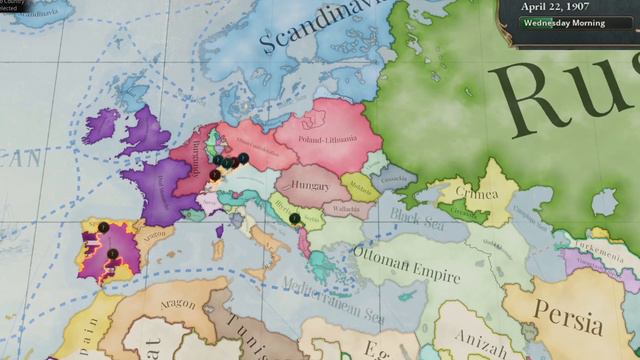 Divergences Timelapse | Victoria 3 | смотреть онлайн