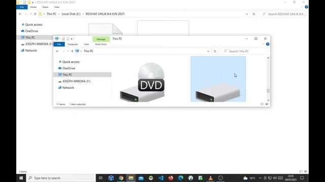 Tutorial for How to Create a Bootable Red Hat Linux USB Disk смотреть онлайн
