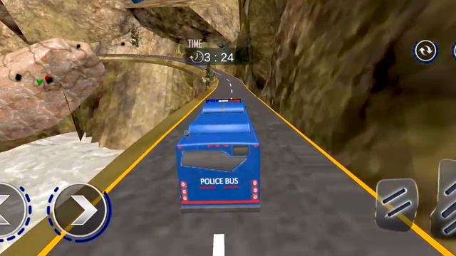 Offroad US Police Bus 2021 - Criminal Transport Game смотреть онлайн