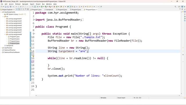 Core Java - Assignment #8 | Core Java | Java Programming | смотреть онлайн