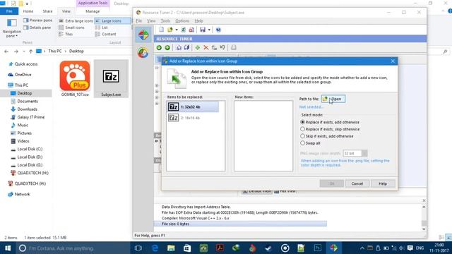Easy Way To Change The Icon For An Exe File смотреть онлайн