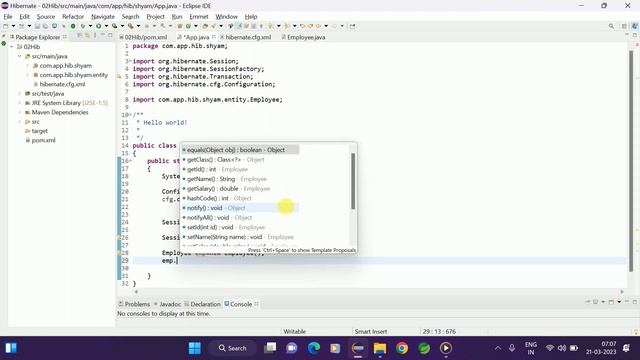How to save object into DB in Hibernate || Shyam Sundar смотреть онлайн