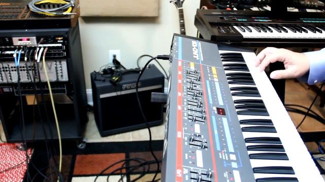 Linn 9000, DX7 and Juno-106 quick S.A.W. style '80s jam смотреть онлайн