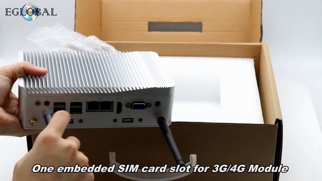 Intel Nuc Mini Desktop Computer Celeron J1900 Fanless Industrial Mini PC смотреть онлайн