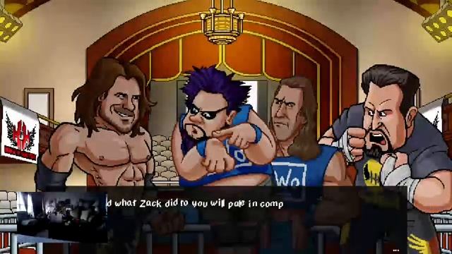 Retromania Wrestling Story Mode смотреть онлайн