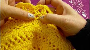 Панама детская крючком.Beanie baby crochet