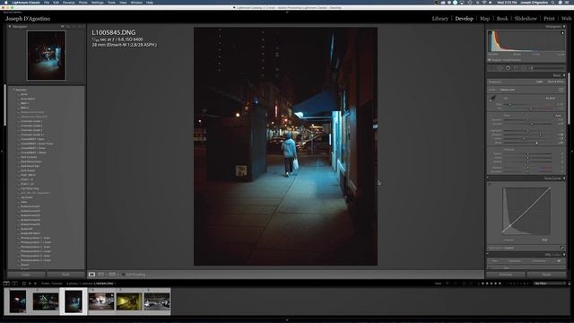 How to Achieve Cinestill 800T in Lightroom смотреть онлайн