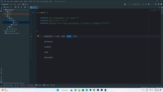 KOTLIN desde cero! | Tipos de datos | Parte #5 смотреть онлайн