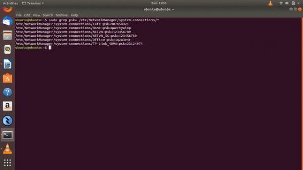 CMD : How to Show Wi-Fi Password in Ubuntu | NETVN