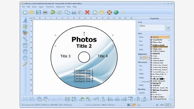 How to make CD labels and DVD covers with CD DVD Label Maker смотреть онлайн