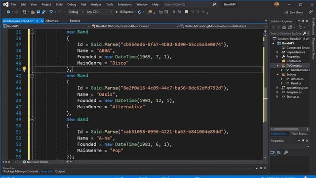 RESTful API with ASP.NET Core 3.0 - 8/50 - Seeding Database смотреть онлайн