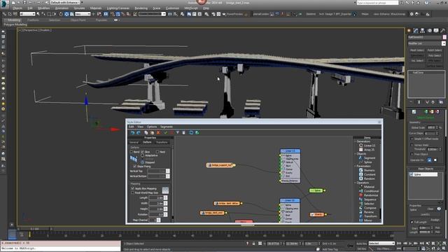TUTORIAL: Modelling a bridge with RailClone in 3ds Max смотреть онлайн