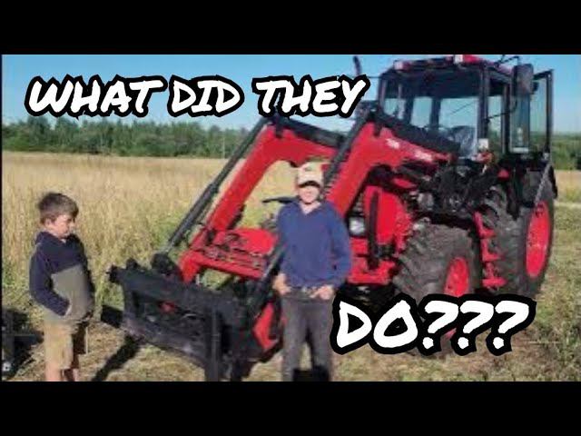 #85. Belarus 82.1 with Turs 1500m loader in RUSSIA 3.08.2024 смотреть онлайн