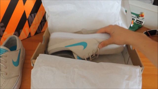 Unboxing Nike Stefan Janoski Clear Jade/Birch - Nikon Coolpix P510 Macro Test смотреть онлайн