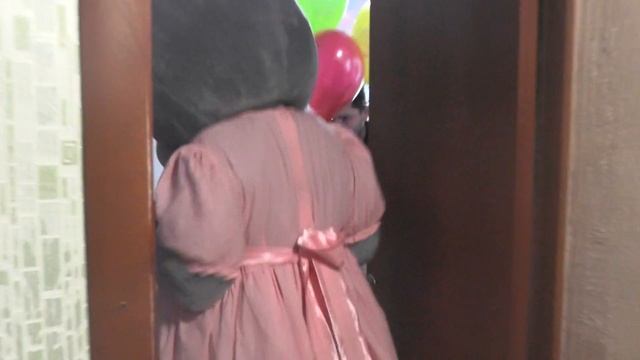 Ростовая Кукла Мишка Тедди Поздравление Ура Подружились