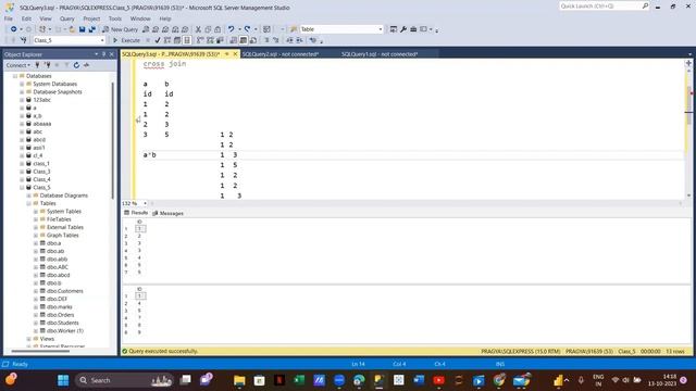 Cross Join ,Natural Join in SQL смотреть онлайн