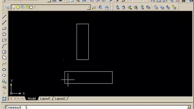 AutoCAD 2016 Introduction to drawing and modifying - level 1, lesson 2, exercise 1 смотреть онлайн