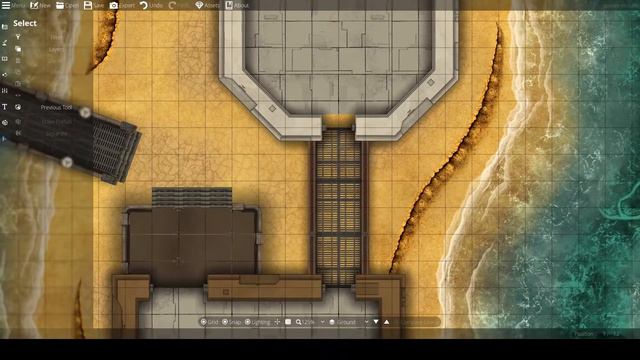 Beach Base Build in Dungeondraft смотреть онлайн