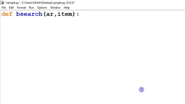#6.4 Data Structure | Part-1 Linear List | Binary Search in Python | Algorithm + Code with Example смотреть онлайн
