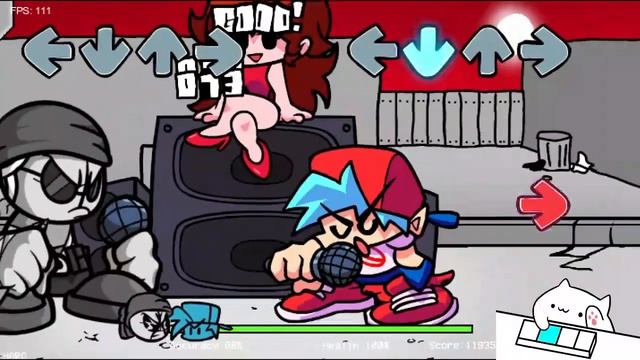 Friday Night Funkin' Bongo Cat plays VS Sanford Hard Mode! смотреть онлайн