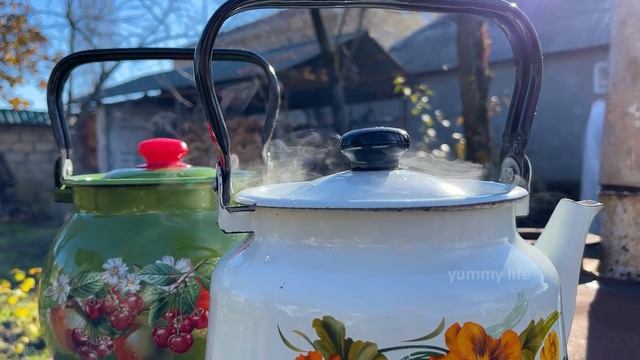 Yummy FEIJOA COMPOTE | Relaxing Video in RURAL and SWEET VILLAGE Life смотреть онлайн