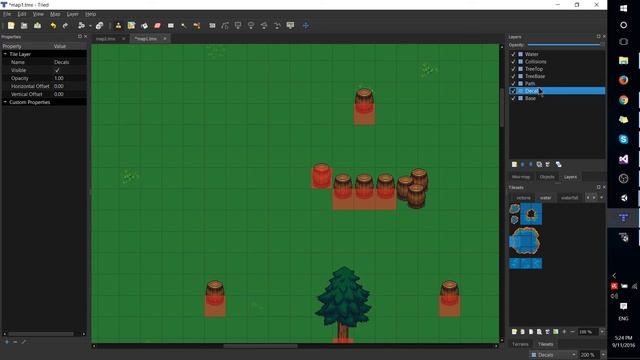 How to Make Better Collisions in Tiled Map Editor | 2D Game Making Tutorial for Beginners смотреть онлайн