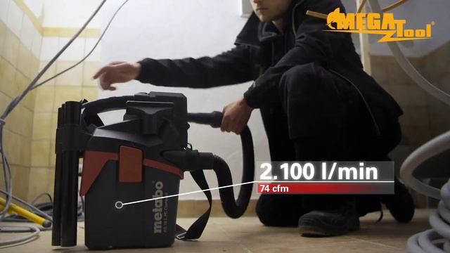 Metabo 18 Volt Vezeték nélküli száraz/nedves porszívó AS 18 L PC Compact / AS 18 HEPA PC Compact смотреть онлайн