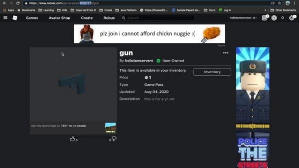 How to make a tool Gamepass in ROBLOX