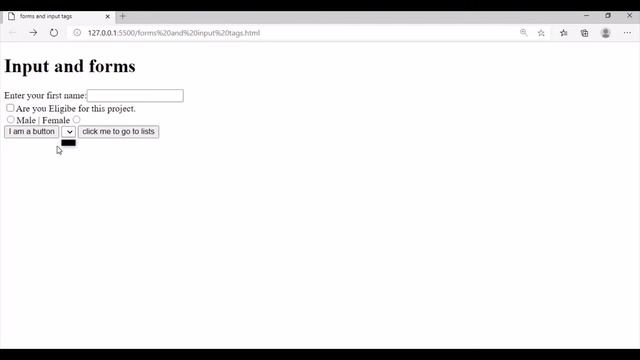 # 7 Forms and input tags (Part-2) | HTML for kids | Web development course for kids. смотреть онлайн
