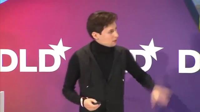 Павел Дуров на DLD 2012