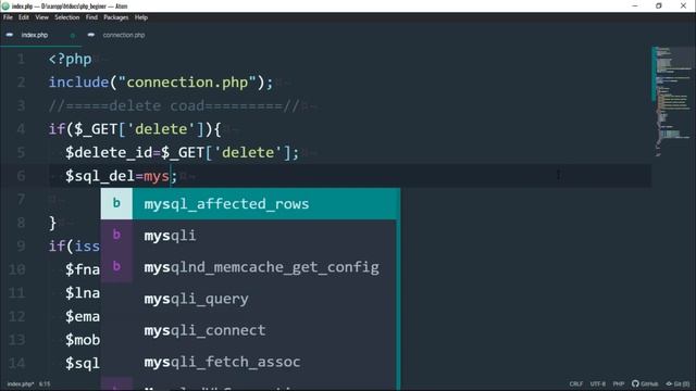 PHP CRUD Tutorial with MySQL | Create, Read, Update, Delete. смотреть онлайн
