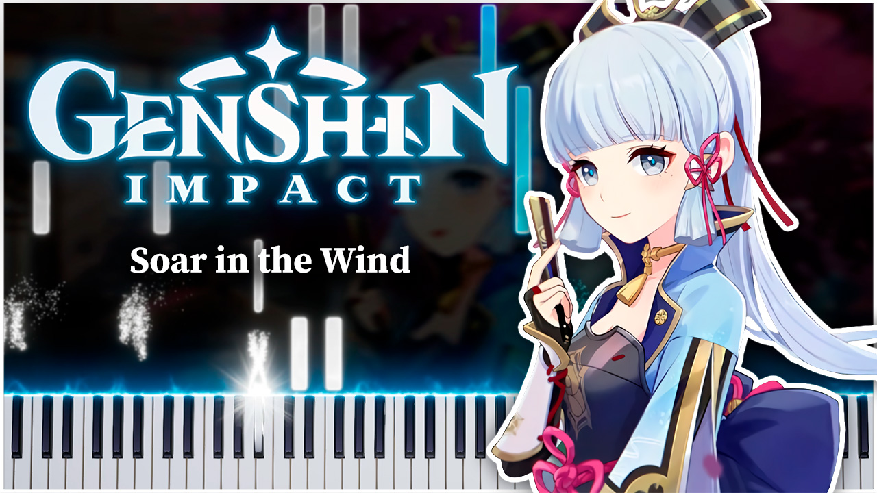 Soar in the Wind (Genshin Impact) 【 КАВЕР НА ПИАНИНО 】 смотреть онлайн