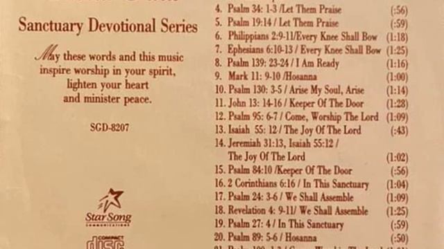 Twila Paris Psalms 95: 6-7 Come Worship The Lord смотреть онлайн