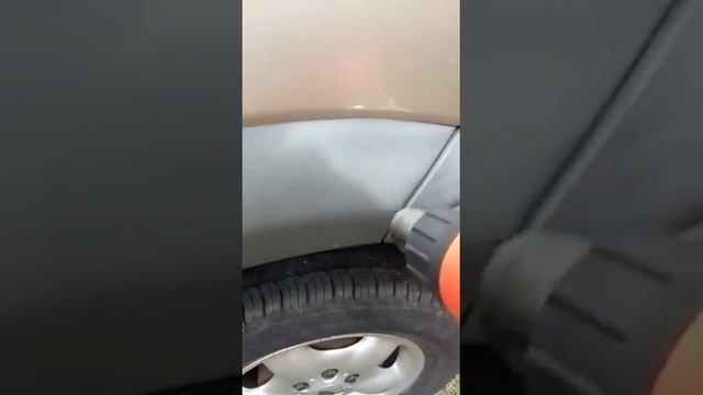 Придать свежести пластмасе с помощью строительного фена! смотреть онлайн