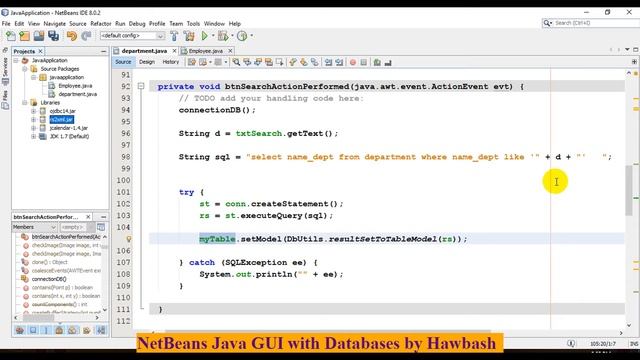 #25 Java + Oracle ::: search to a specific data with using ( Like) keyword смотреть онлайн