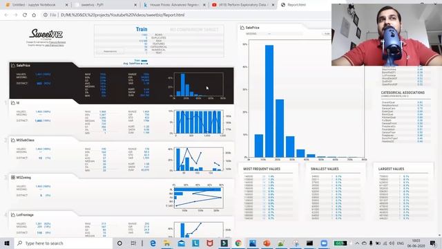 Perform EDA In Seconds With Visualization Using SweetViz Library смотреть онлайн