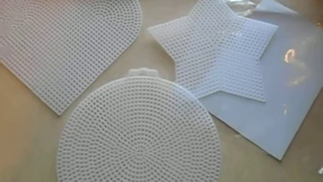 Пластиковая канва .Органайзеры для вышивок. смотреть онлайн