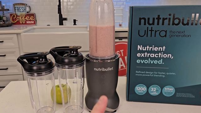 NEW! Nutribullet Ultra Blender Review & How To Make a Smoothie смотреть онлайн