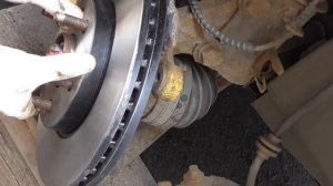 Замена тормозного диска и колодок Chevrolet Aveo T300