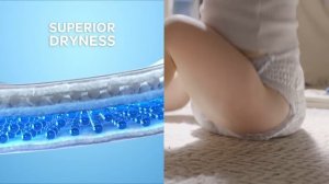 Huggies Nappy Pants with SlimFLEX Absorbent core.  Made to move, just like your little one!