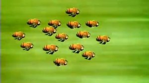 Насекомые Божья коровка и пчелы  Слишком шустрый