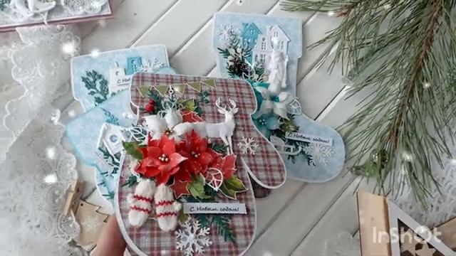 Новогодние открытки смотреть онлайн