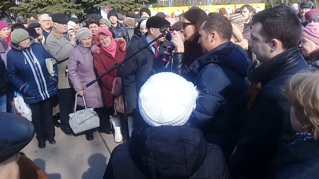11 марта 2017 Акция протеста Новомосковск смотреть онлайн