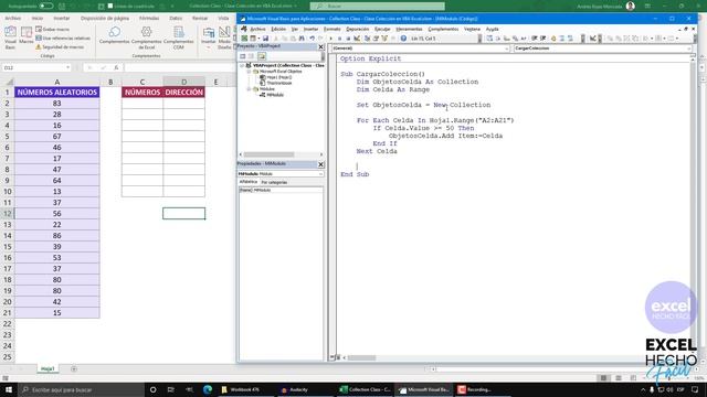 Collection Class or "Clase Colección" in VBA Excel - Definitive Guide смотреть онлайн