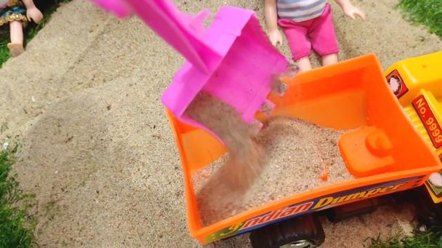 Sand play with JCB?Vera level fun/Barbie show tamil смотреть онлайн