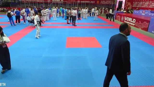 NO 6 TAEKWON-DO WORLD CHAMPIONSHIP BISHKEK 2023 смотреть онлайн