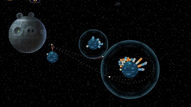 Angry Birds Star Wars - Death Star - level 2-5 Walkthrough смотреть онлайн