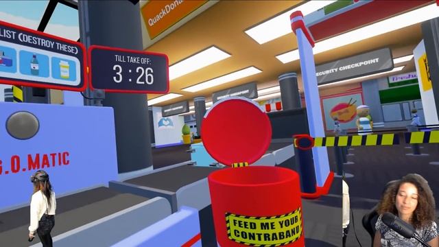 PAPERS PLEASE OR GET FRISKED! | TSA Frisky VR (HTC Vive Gameplay) смотреть онлайн